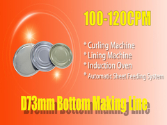 เตาบ่มแบบเหนี่ยวนำสำหรับเครื่องทำกระป๋องโลหะ