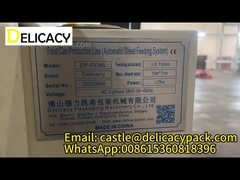 อัตโนมัติ Uploader และระบบอาหารแผ่นสําหรับ 83 / 99 / 127mm ล่างทําสาย