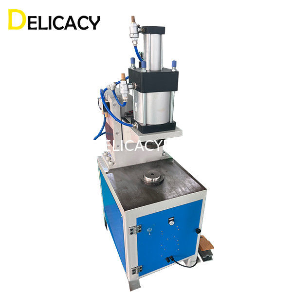 เครื่องผลิตกระป๋องกึ่งอัตโนมัติ หน้าแปลน สำหรับกระป๋องกลม 99mm 127mm