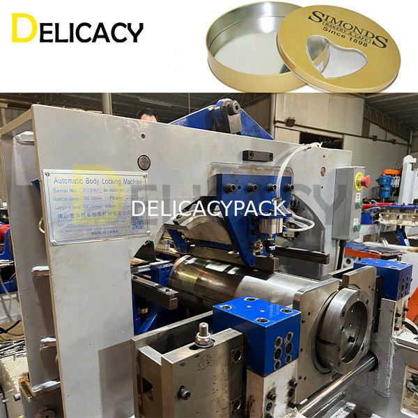 อัตโนมัติกล่องปิดเครื่องเย็บสําหรับวันวาเลนไทน์ของขวัญ Cookies แพ็คกล่อง