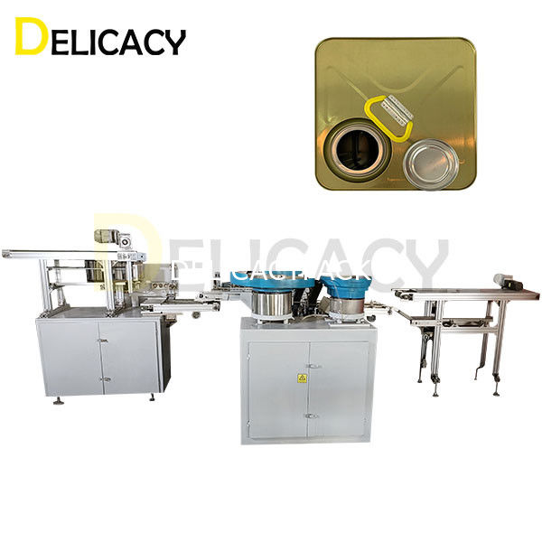 เทคโนโลยีการปั่นจุดแม่นยํา: เครื่องปั่นจุดมืออัตโนมัติเต็ม สําหรับการเชื่อมต่อที่แข็งแรงในด้านบนกระป๋องสี่เหลี่ยม