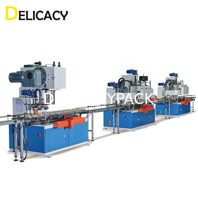 เครื่องทำกระป๋องโลหะ 25KW 5L สำหรับตัวถังสี่เหลี่ยมขนาดเล็ก