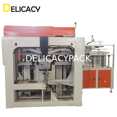 เครื่องทำกล่องดีบุกอัตโนมัติ 7.5Kw สำหรับคุกกี้ชาบิสกิตกระป๋อง